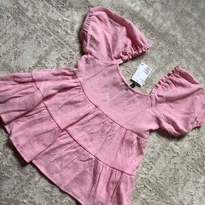 H&M Pink Top NWT XS